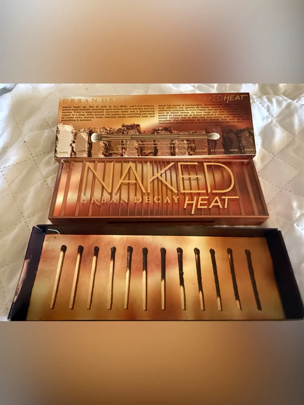 Urban Decay Eyeshadow Palette — Copper, Brown & Orange Tones